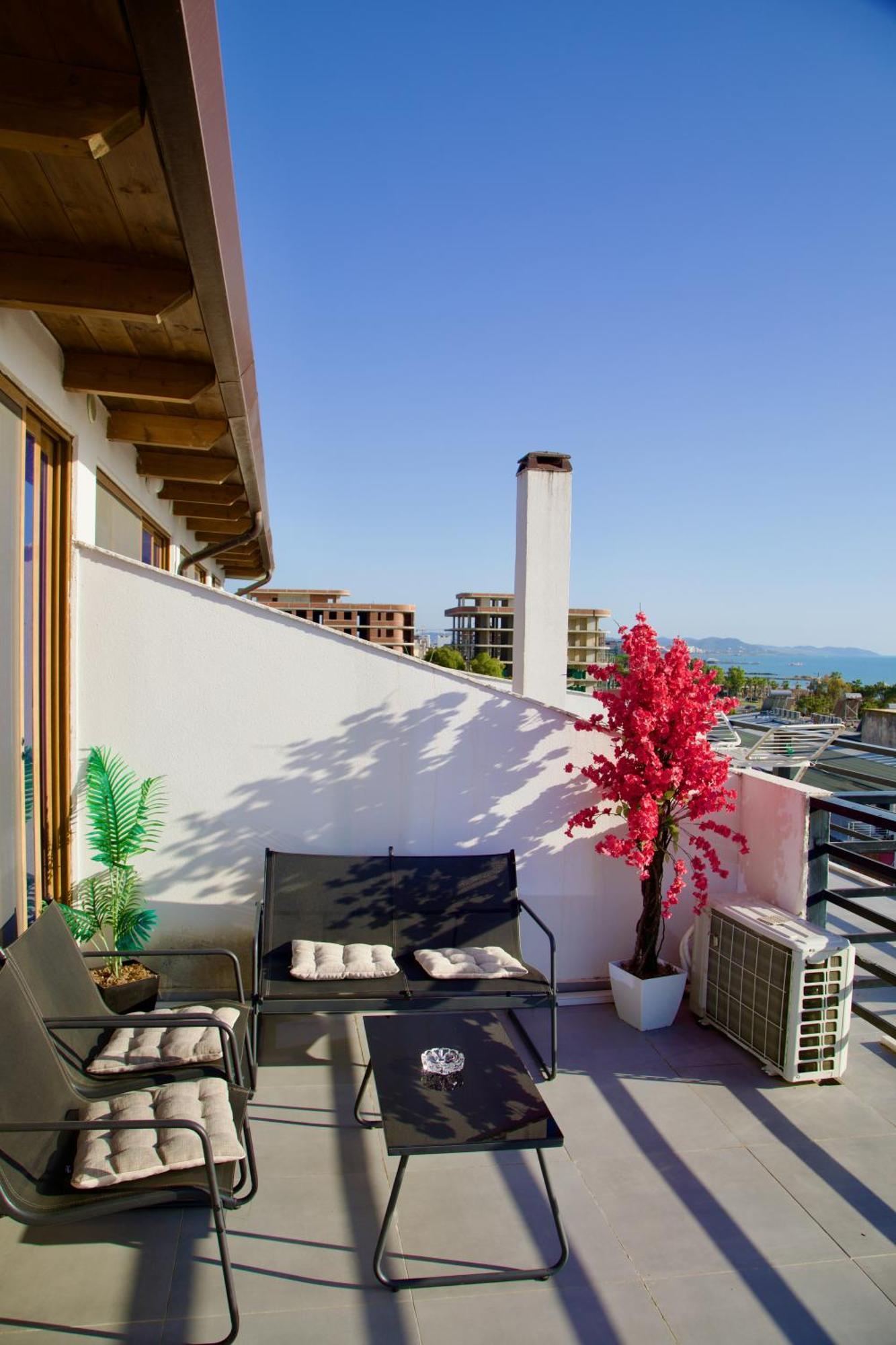 Sea View Apartments Golem  Luaran gambar